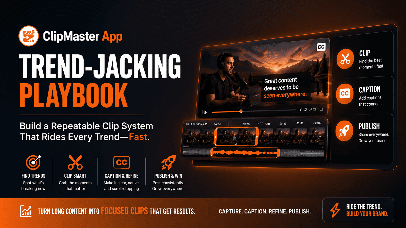 Trend-Jacking Playbook: Build a Repeatable Clip System — cover image